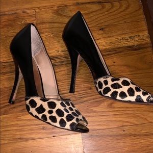 Cheetah Print Heels